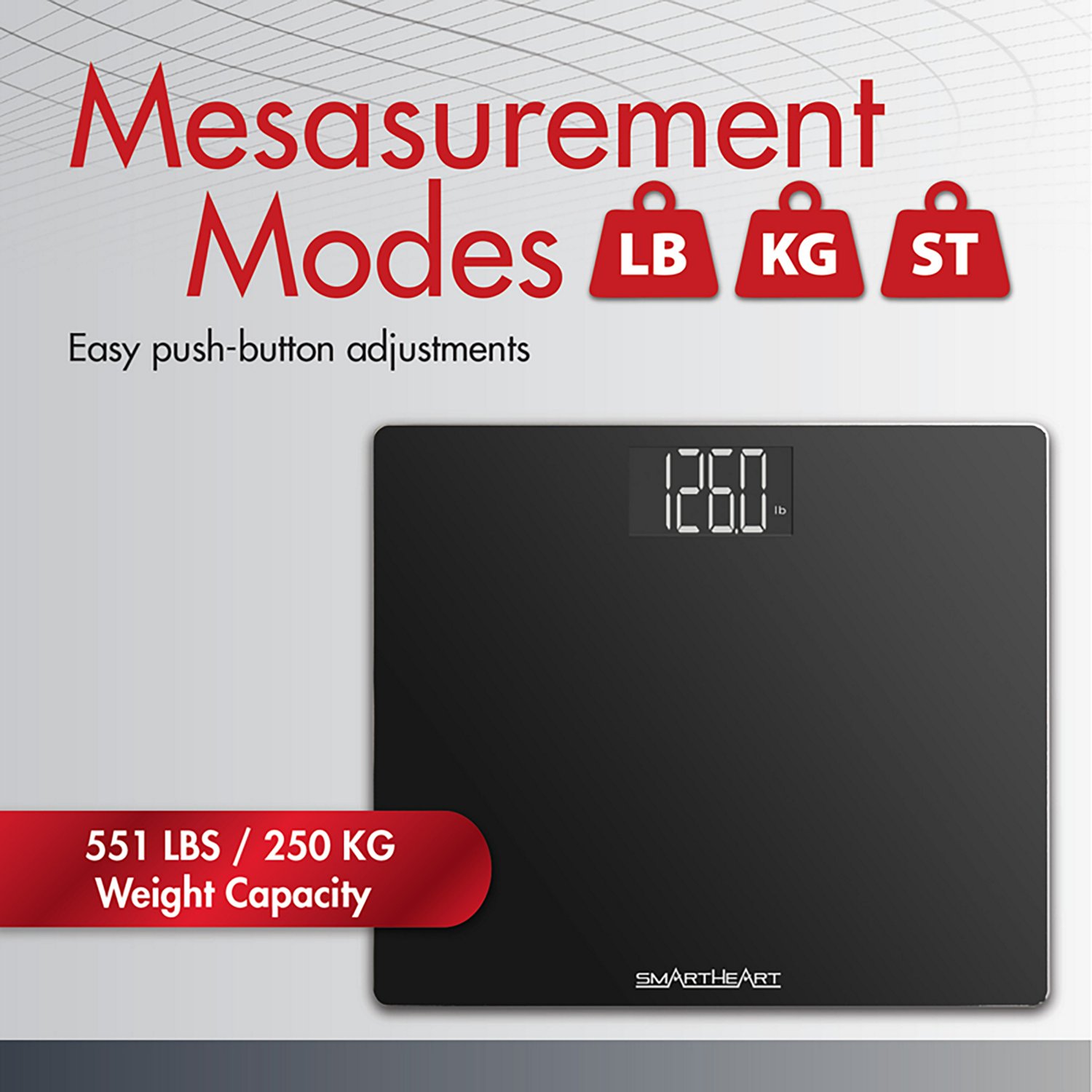 SmartHeart Wide Platform Digital Scale - view number 4