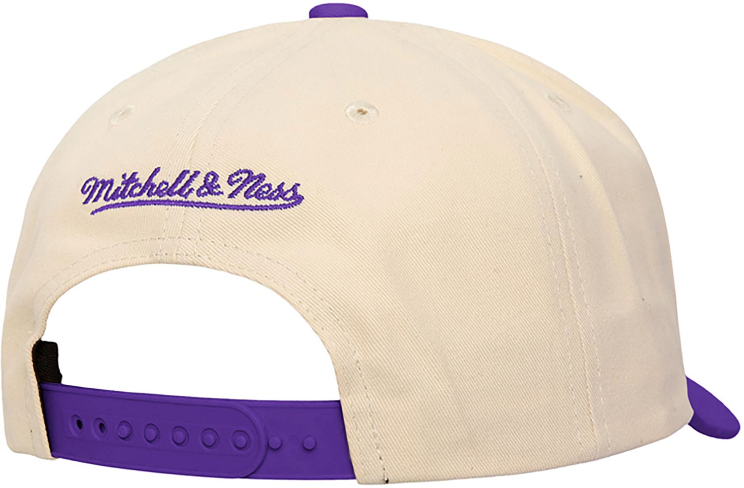 Mitchell & Ness Louisiana State University Team Multi Logo Pro Crown Snapback Cap - view number 2