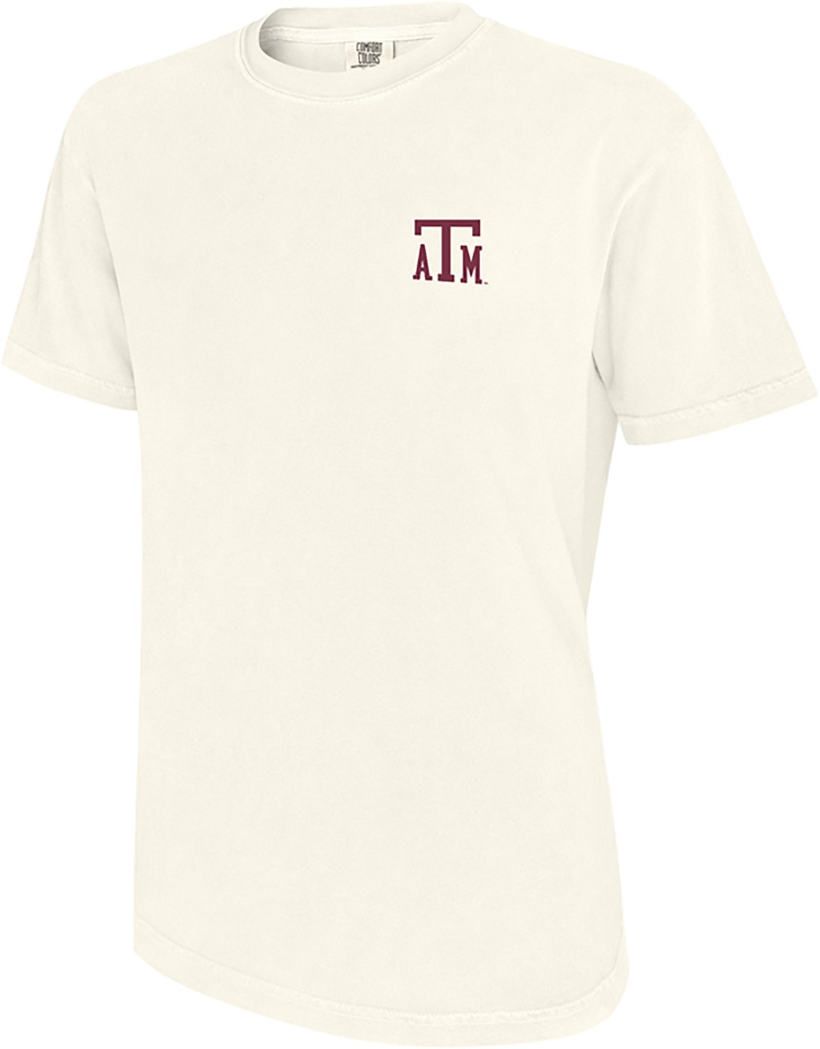 WILDCAT RETRO Men's Texas A&M University Diagonal Aggies Comfort Colors T-shirt - view number 5