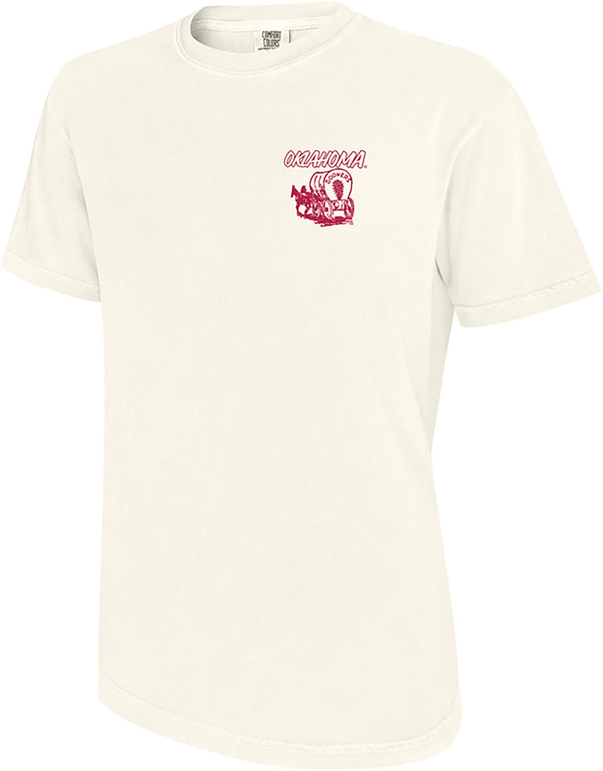 WILDCAT RETRO Men's University of Oklahoma Welcome to Oklahoma Comfort Colors T-shirt - view number 2