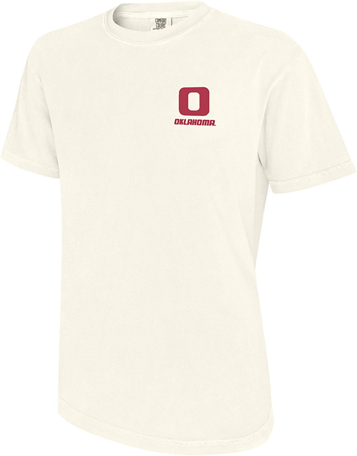 WILDCAT RETRO Men's University of Oklahoma Diagonal Sooners Comfort Colors T-shirt - view number 2
