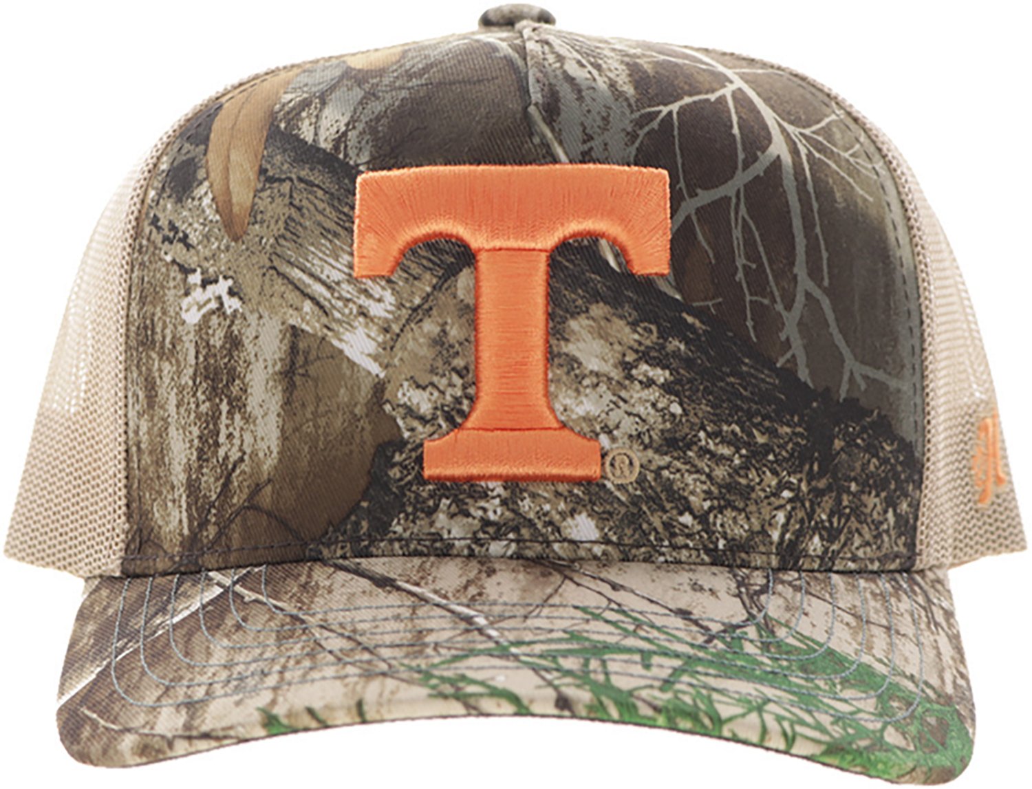 Hooey University of Tennessee Primary Logo Camo 5 Panel Trucker Hat - view number 2