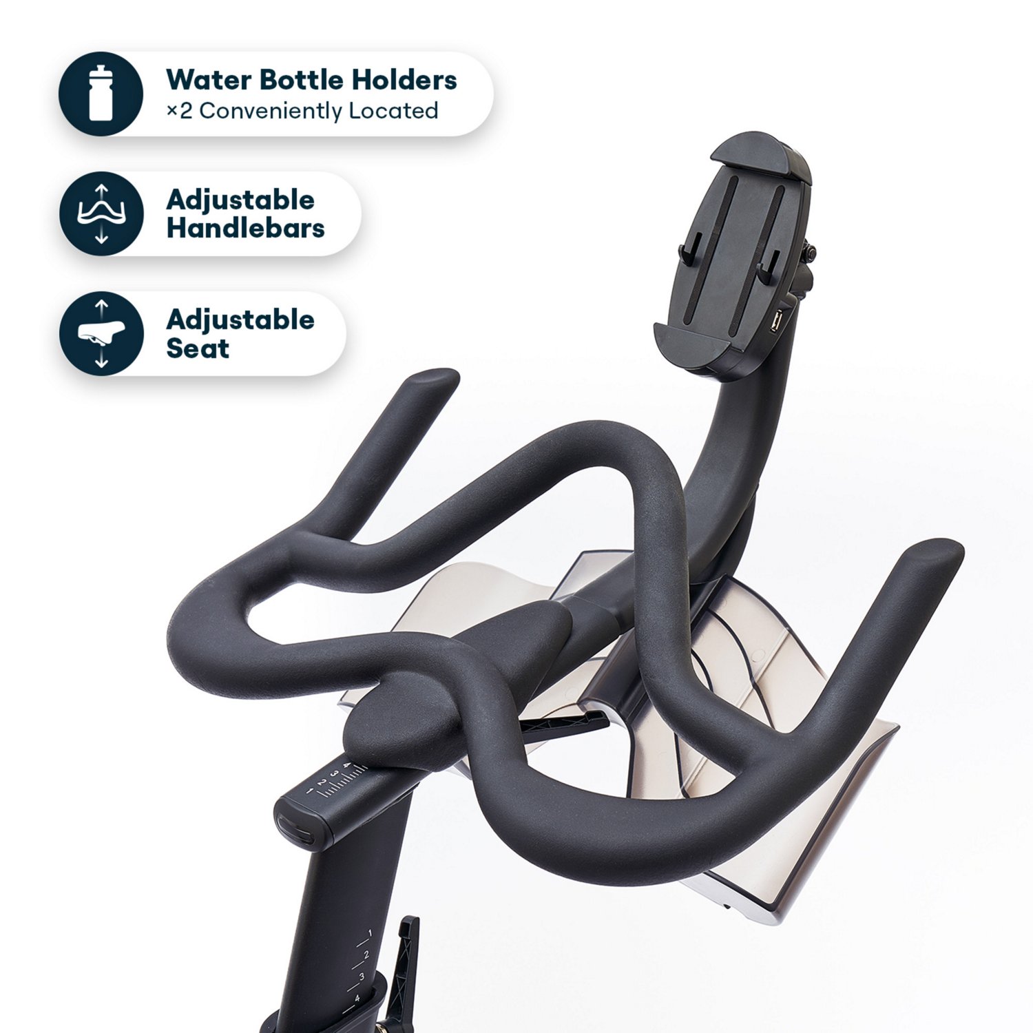 Echelon Connect EX-5 Smart Exercise Bike With Rotating Console and Magnetic Resistance - view number 4