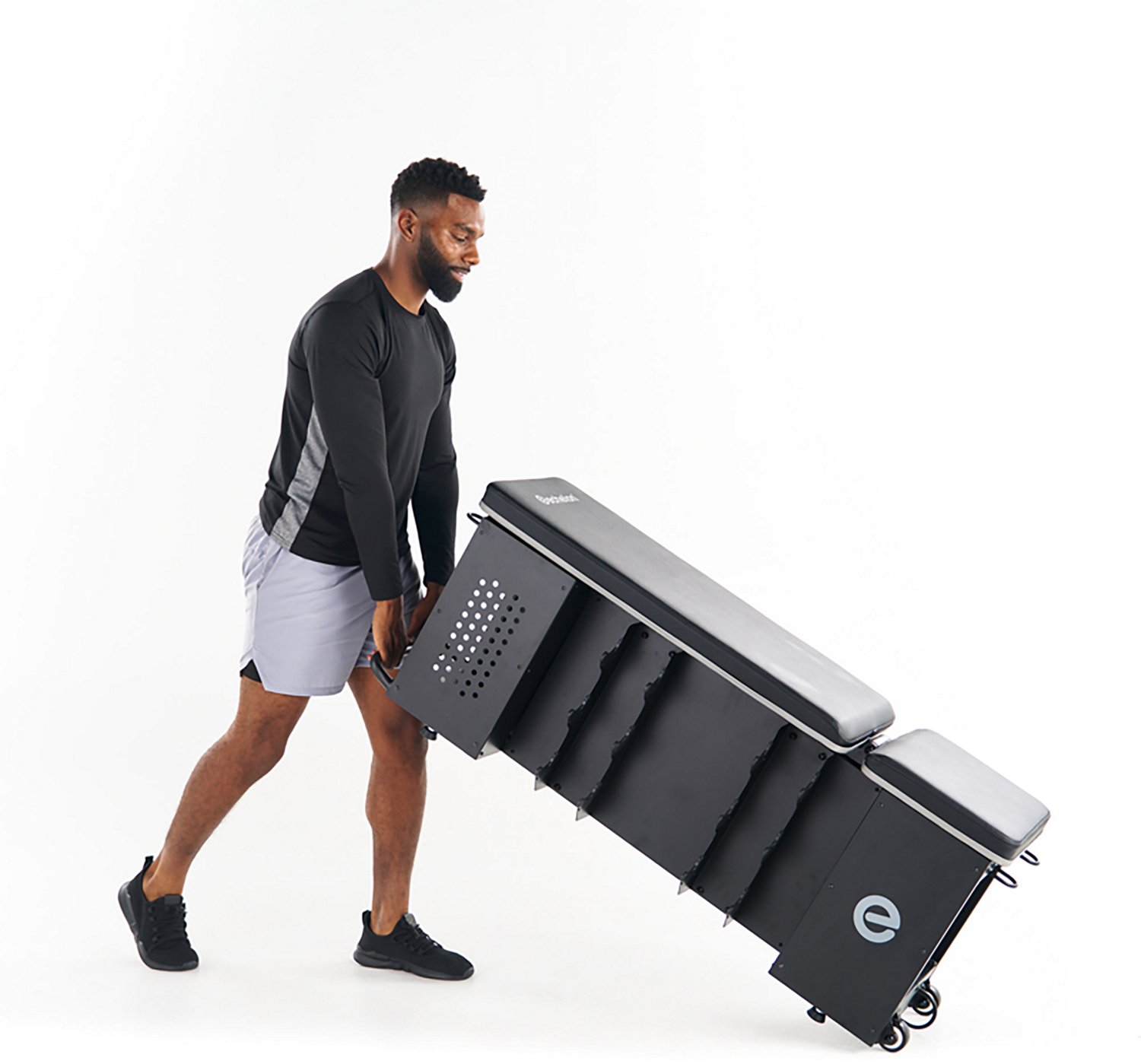 Echelon Adjustable Weight Bench with 6-Position Backrest & Dumbbell Storage - view number 8