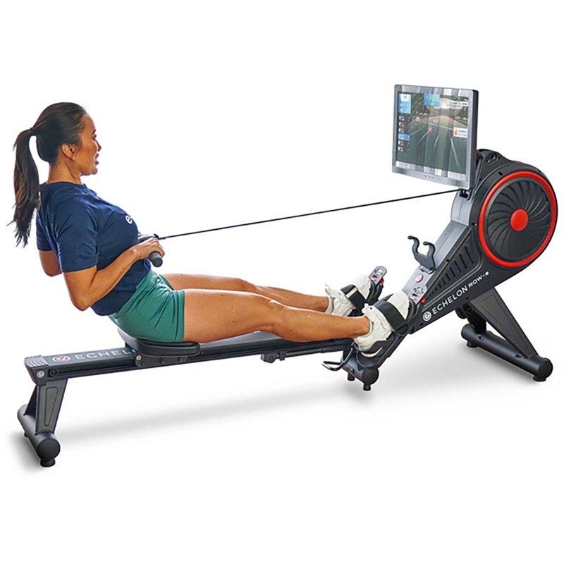 Echelon Row-S Indoor Rowing Machine with 22" class Rotating HD Touchscreen and Magnetic Resistance