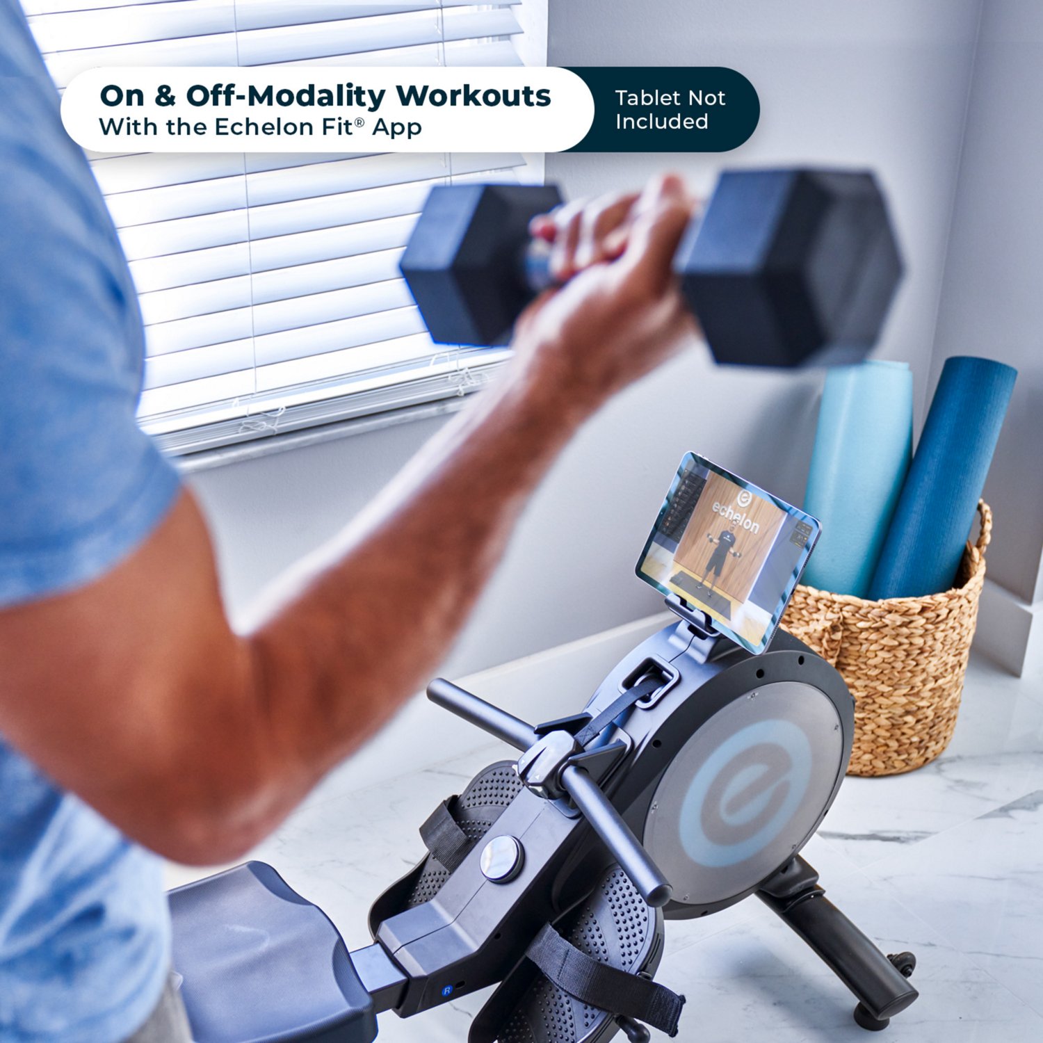 Echelon Row Sport 2 Foldable Rowing Machine with Magnetic Resistance & Bluetooth - view number 6