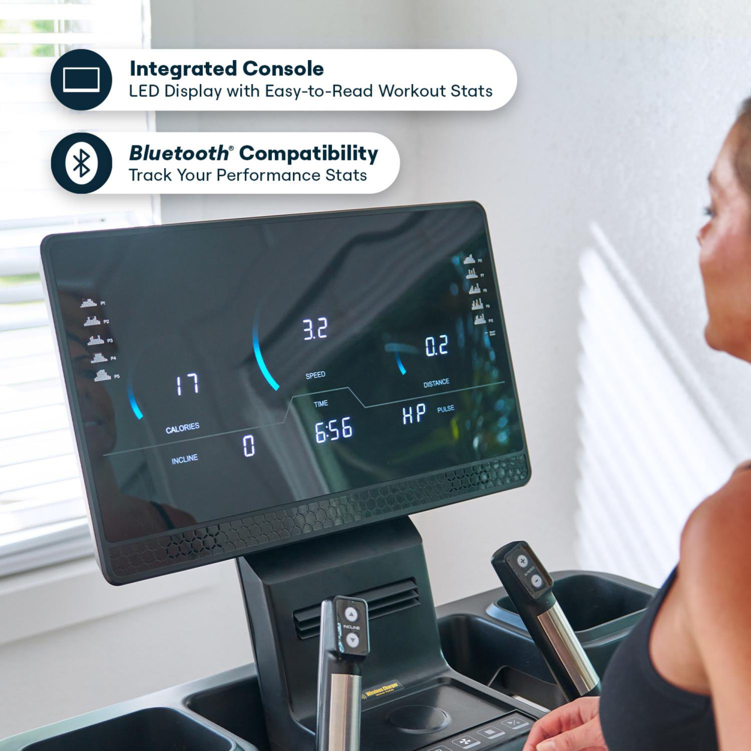 Echelon Stride 50-RCX Treadmill with 15 Incline Levels and Bluetooth Speakers - view number 3