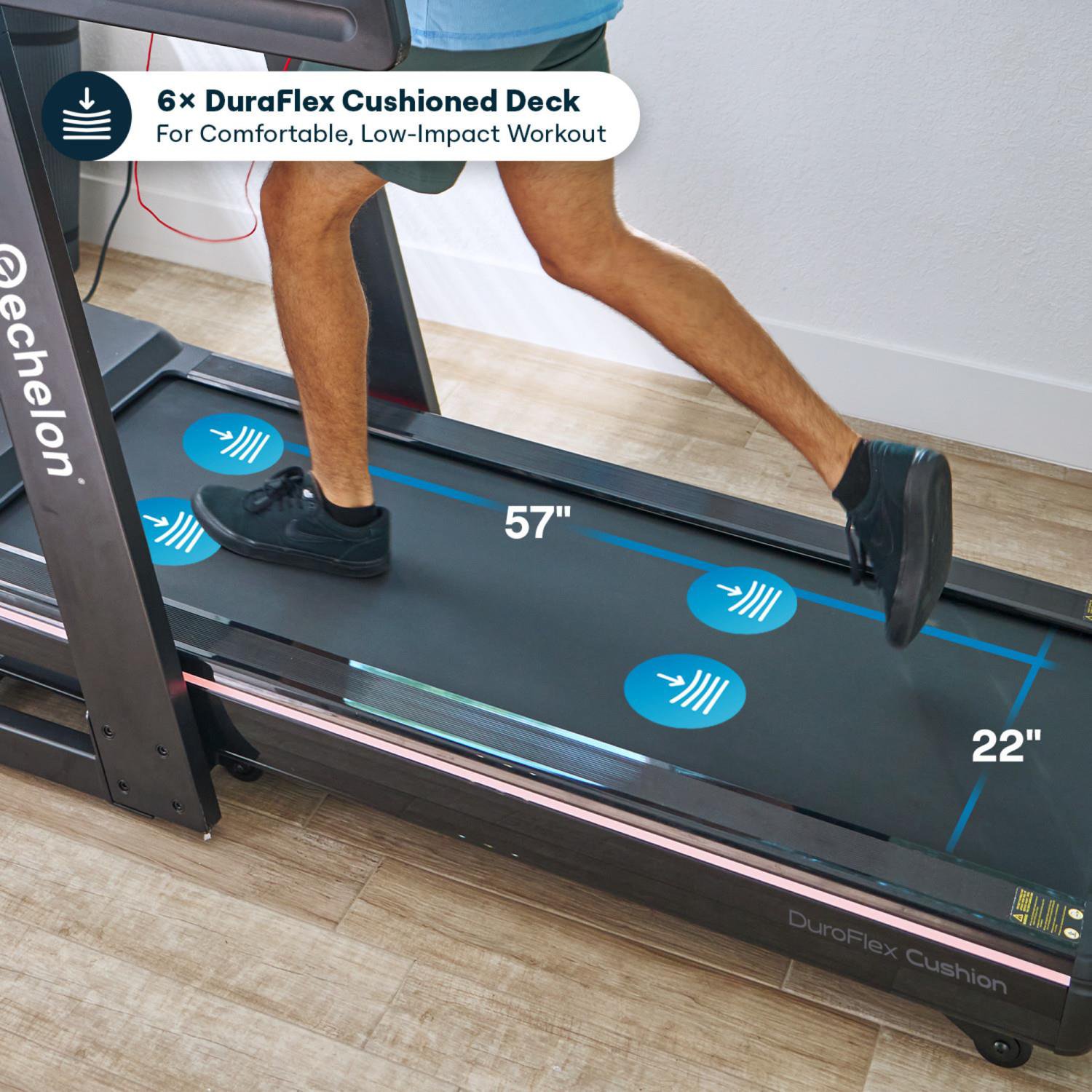 Echelon Stride 50-RCX Treadmill with 15 Incline Levels and Bluetooth Speakers - view number 6