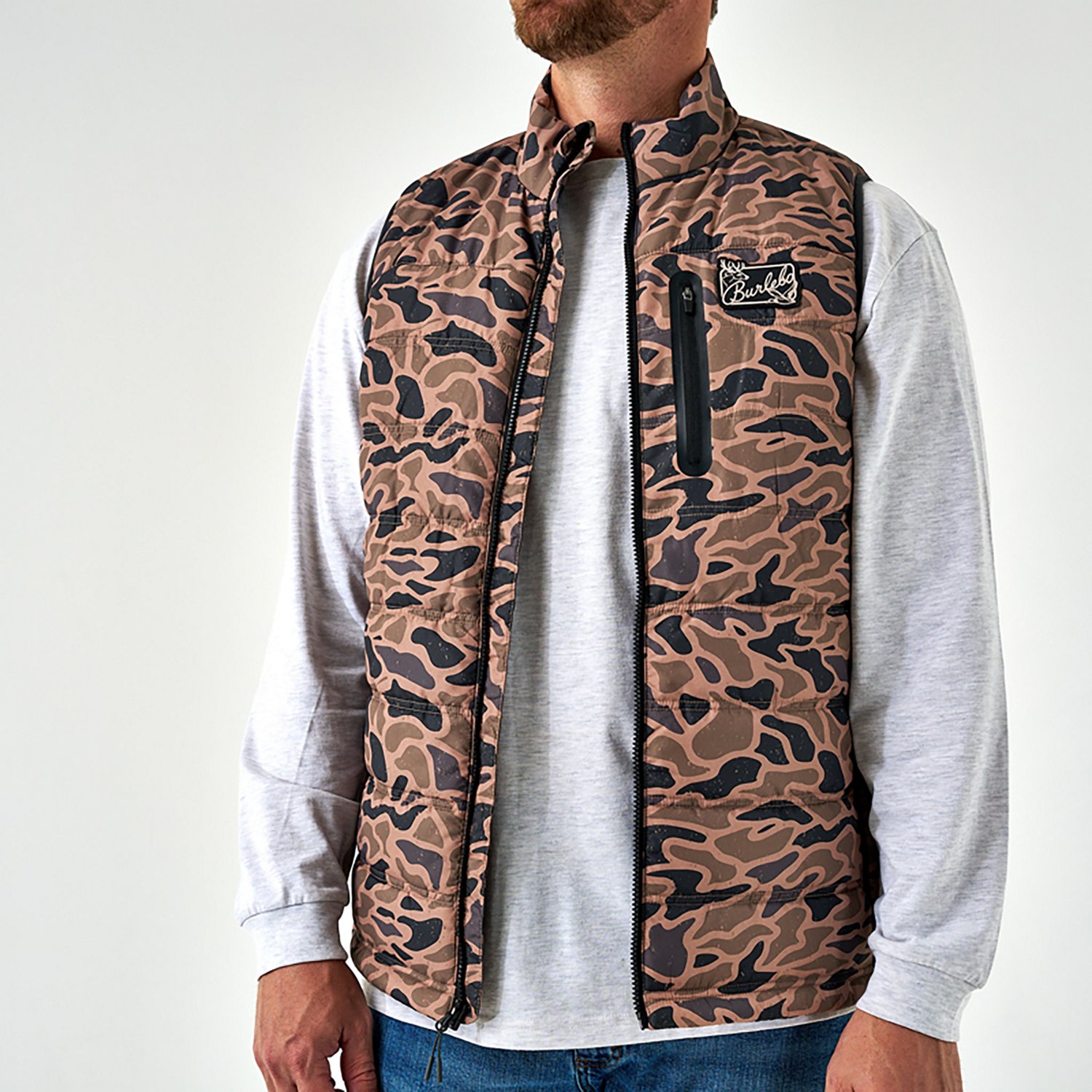 BURLEBO Men’s Puffer Vest