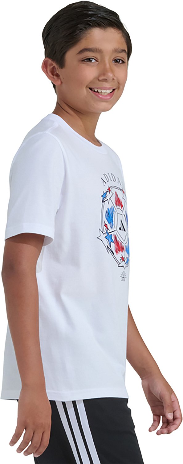 adidas Boys' USA Soccer T-shirt - view number 3