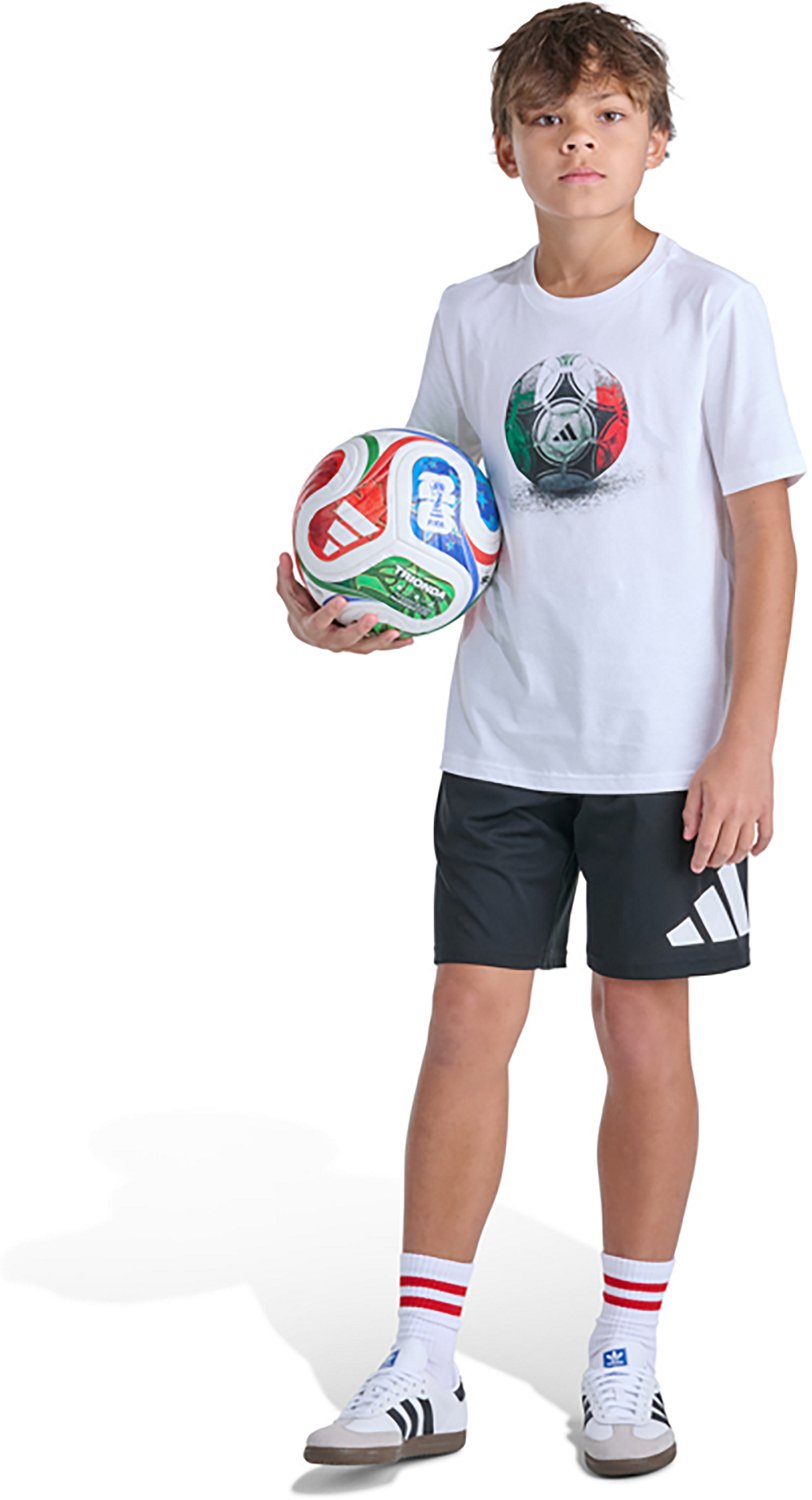 adidas Boys' Mexico Photoreal Soccer Short Sleeve T-shirt - view number 4