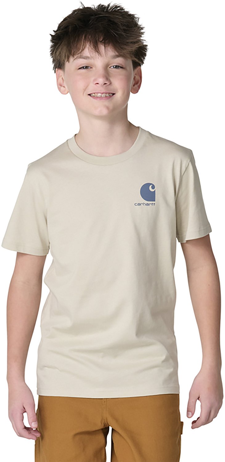 Carhartt Boys’ Short Sleeve Fishing T‑Shirt