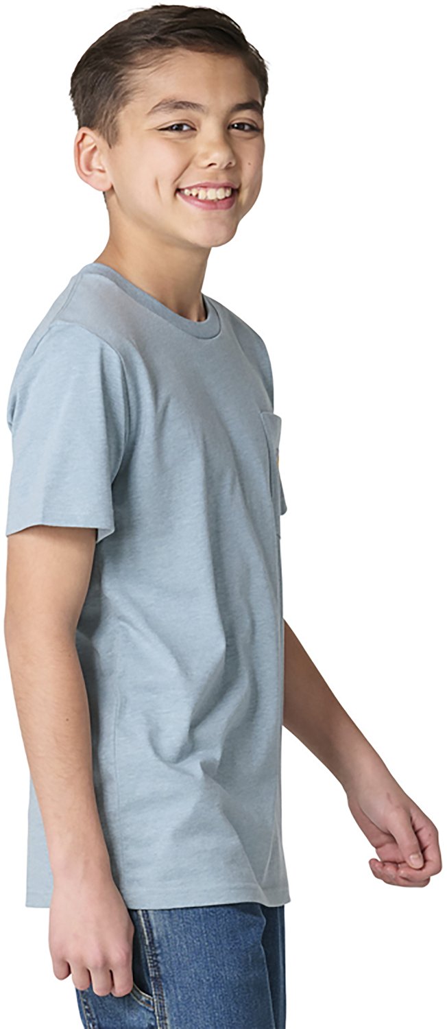 Carhartt Boys’ Short Sleeve Bear "C" Pocket T‑Shirt - view number 3