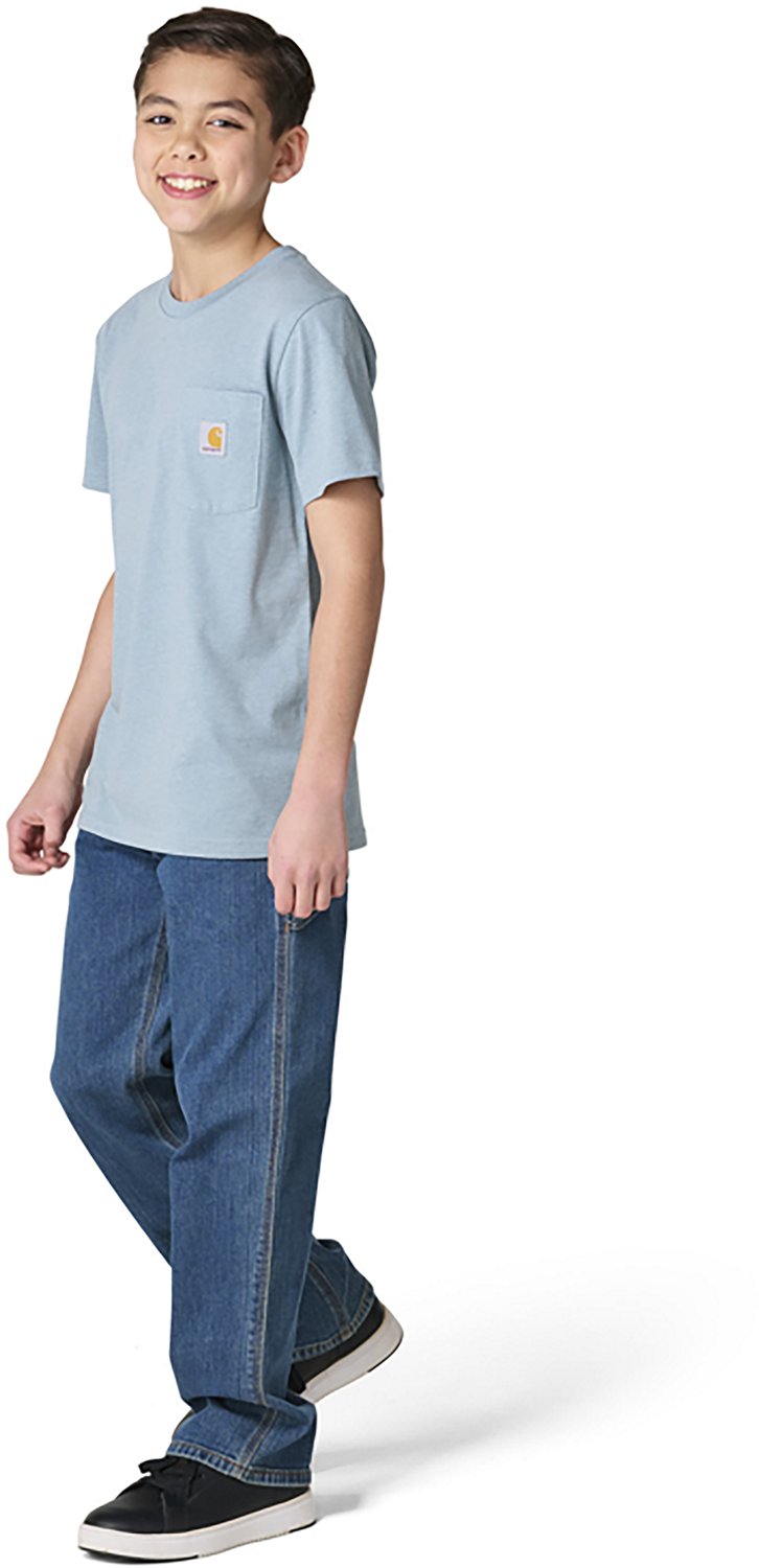 Carhartt Boys’ Short Sleeve Bear "C" Pocket T‑Shirt - view number 6