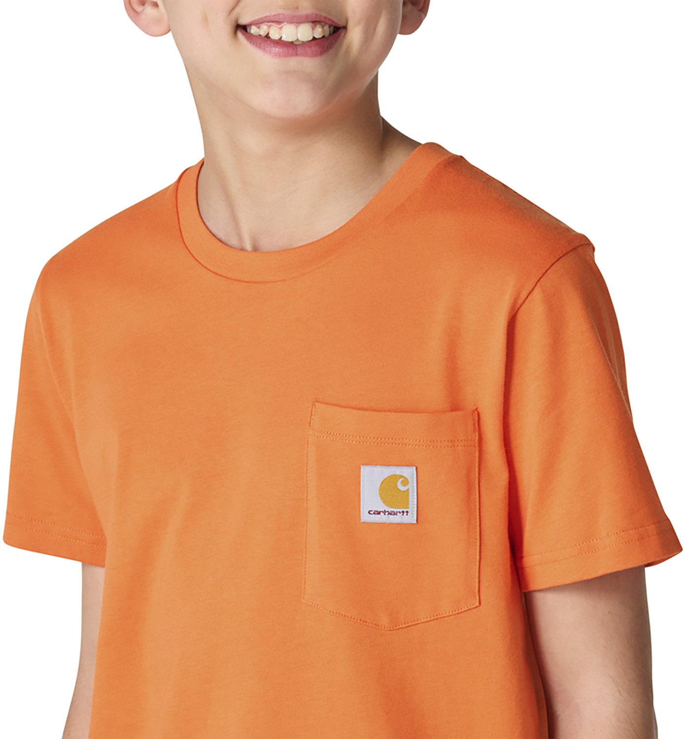 Carhartt Boys’ Short Sleeve Deer Pocket T‑Shirt - view number 4