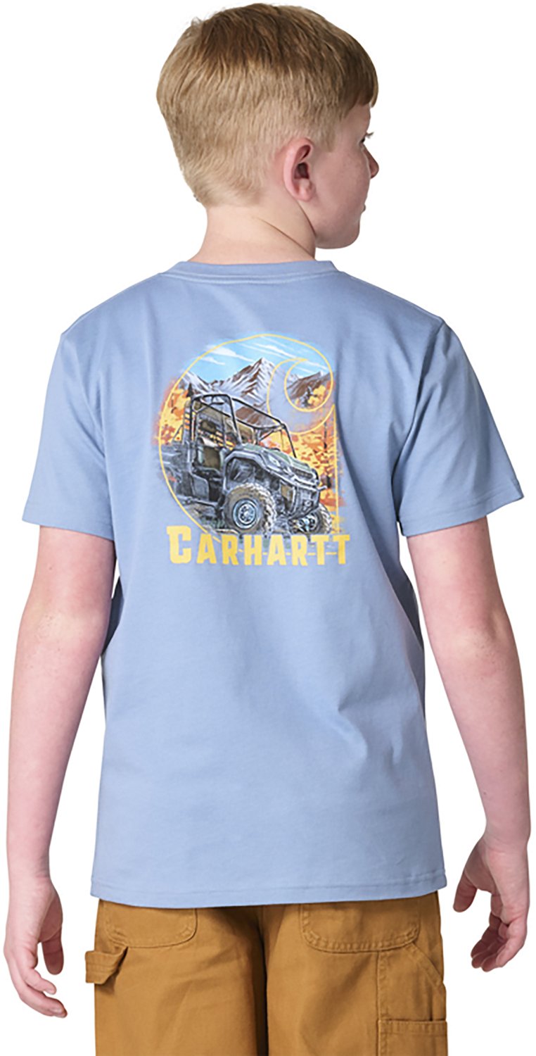 Carhartt Boys’ Short Sleeve Vehicle Pocket T‑Shirt - view number 2