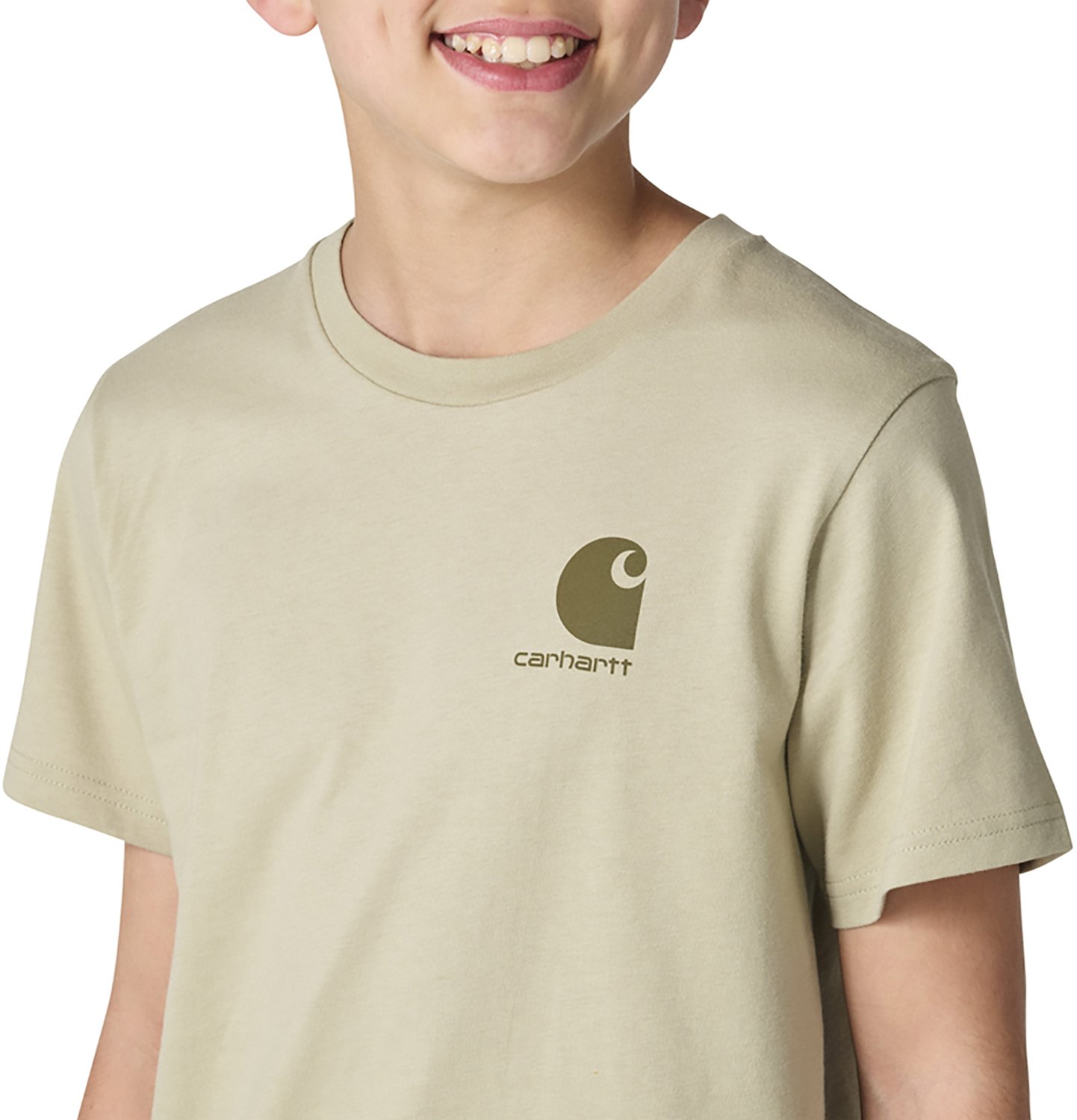 Carhartt Boys’ Short Sleeve Explorer T‑Shirt - view number 4