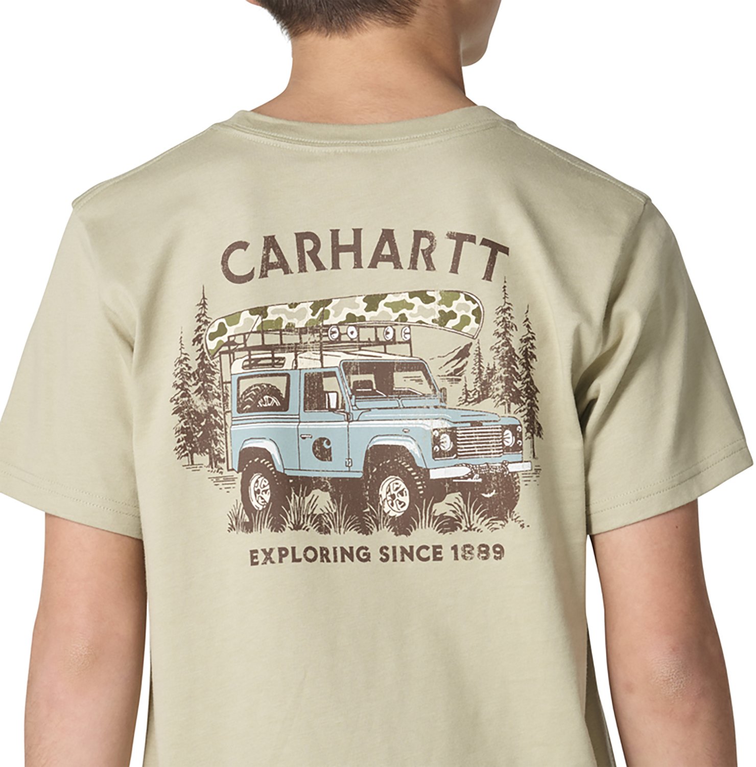 Carhartt Boys’ Short Sleeve Explorer T‑Shirt - view number 5