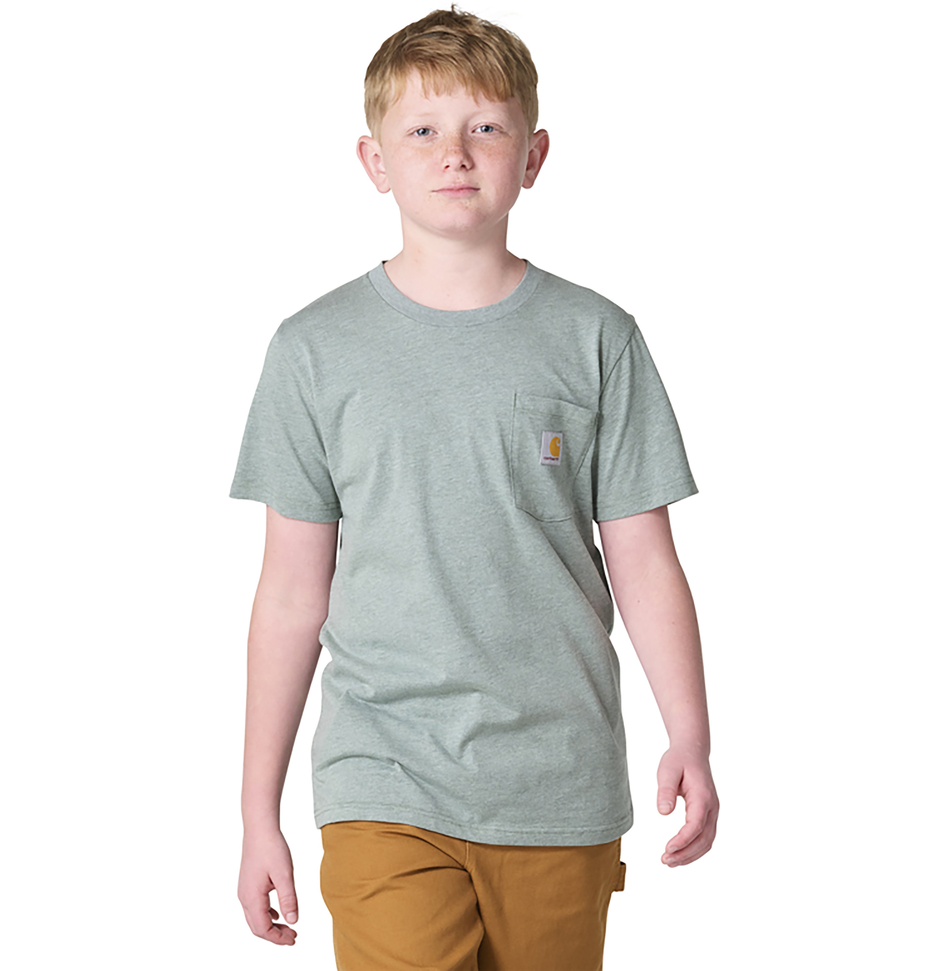 Carhartt Boys’ Pointer Pocket T‑shirt