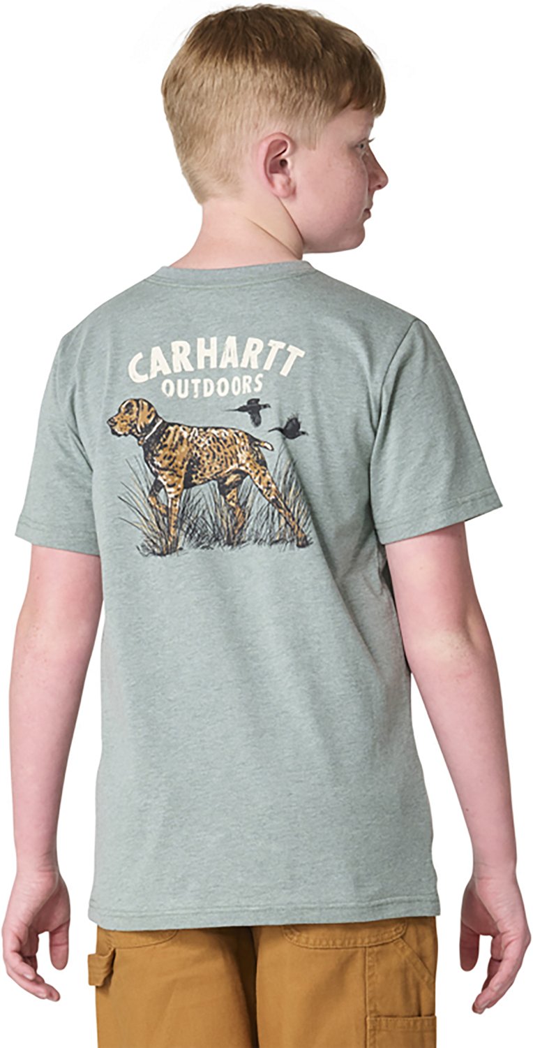 Carhartt Boys’ Pointer Pocket T‑shirt - view number 2