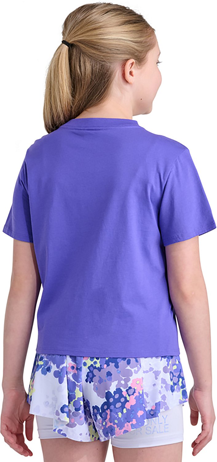 adidas Girls' Embroidered Short Sleeve T-shirt - view number 2