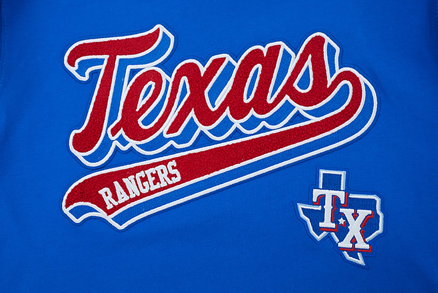 Pro Standard Boys' Texas Rangers Script Tail Baseball Graphic T-shirt - view number 5