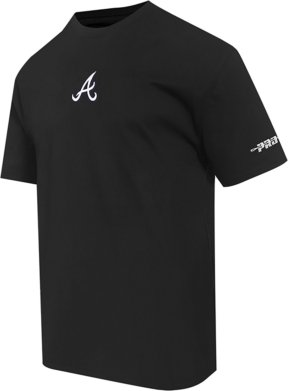 Pro Standard Men's Atlanta Braves Classic Icon Drop Shoulder Short Sleeve T-shirt