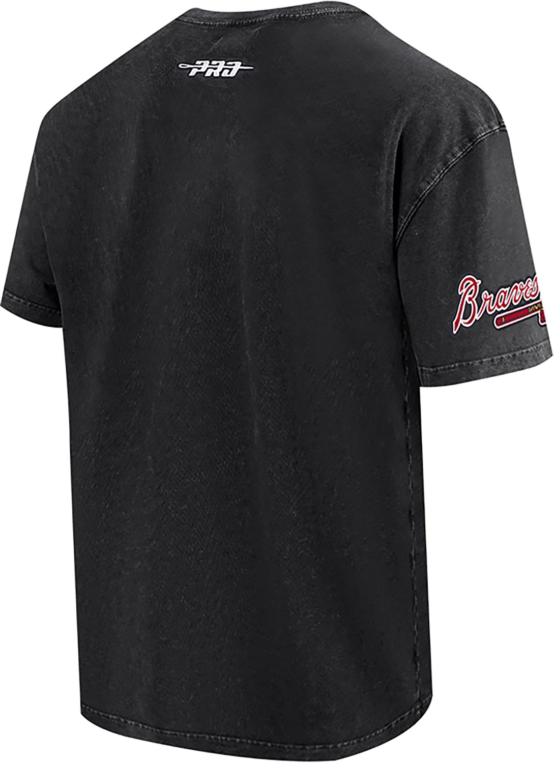 Pro Standard Men's Atlanta Braves Wave and Roses CJ Drop Shoulder Short Sleeve T-shirt