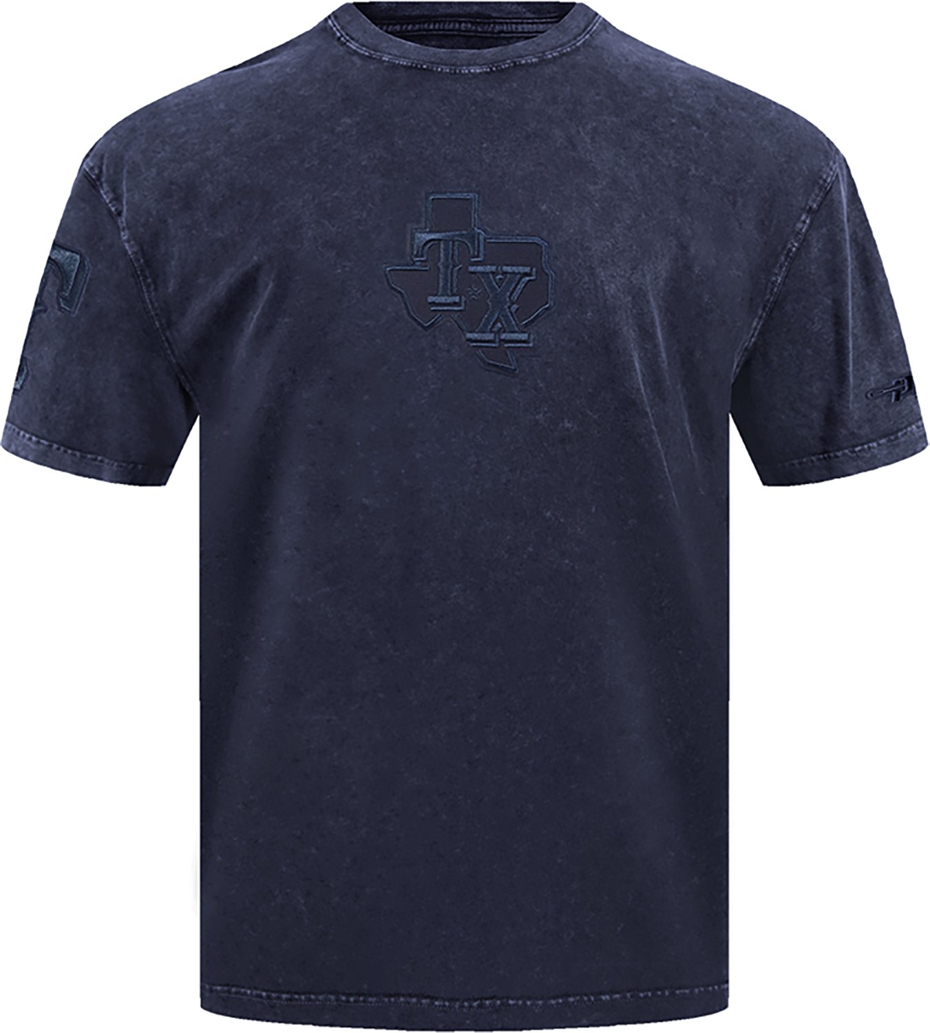 Pro Standard Men's Texas Rangers Washed Classic Enzyme Wash CJ Drop Shoulder T-shirt