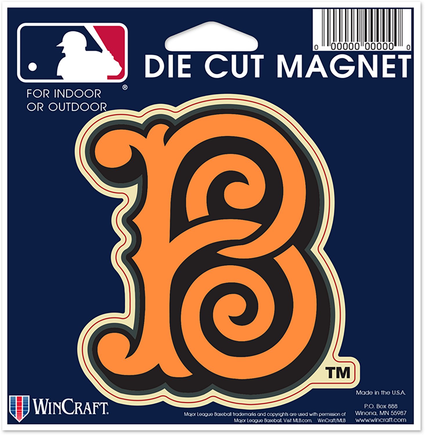 WinCraft Baltimore Orioles City Connect DC Magnet