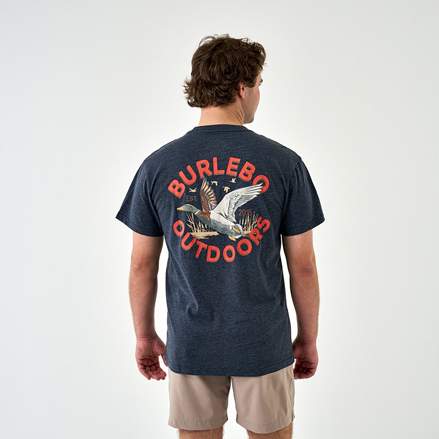 BURLEBO Men's Old School Duck Hunt T-shirt - view number 2