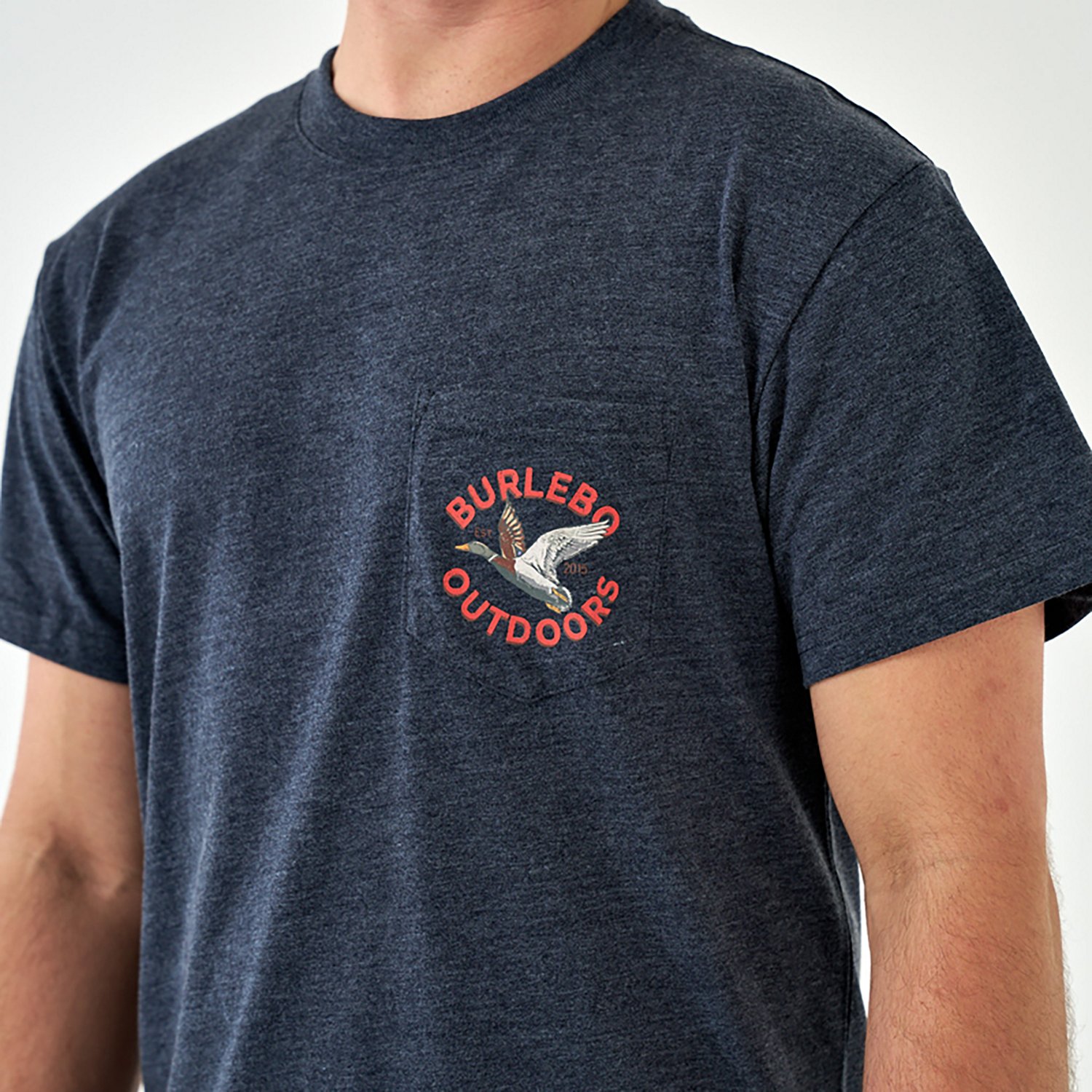 BURLEBO Men's Old School Duck Hunt T-shirt - view number 3