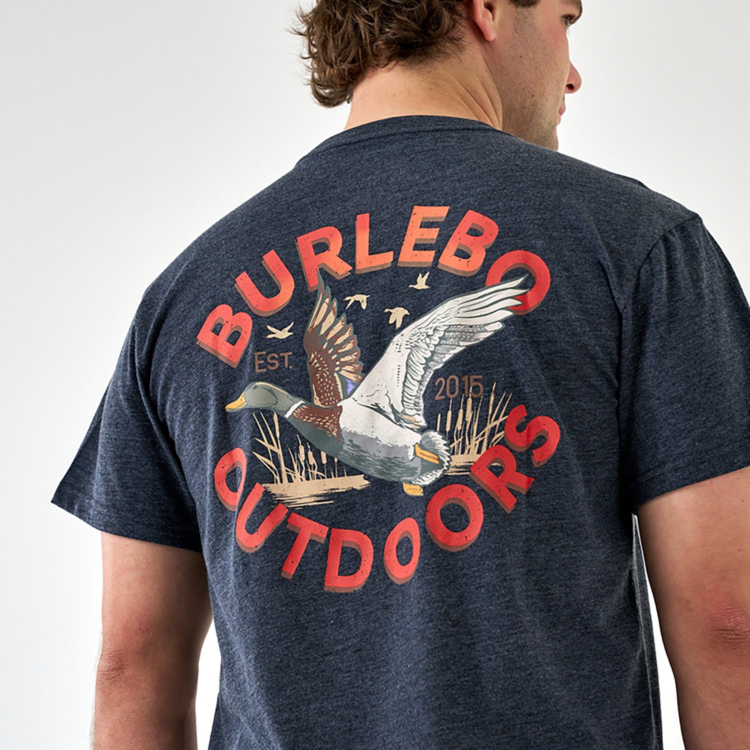 BURLEBO Men's Old School Duck Hunt T-shirt - view number 4