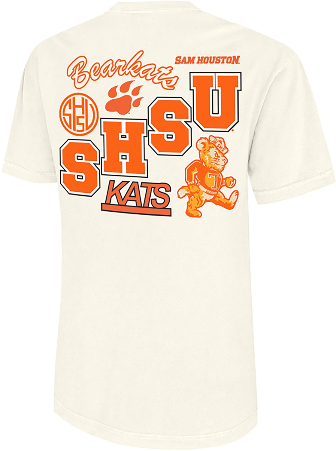 Comfort Colors Men's Sam Houston State University Diagonal SHSU DS T-shirt - view number 3