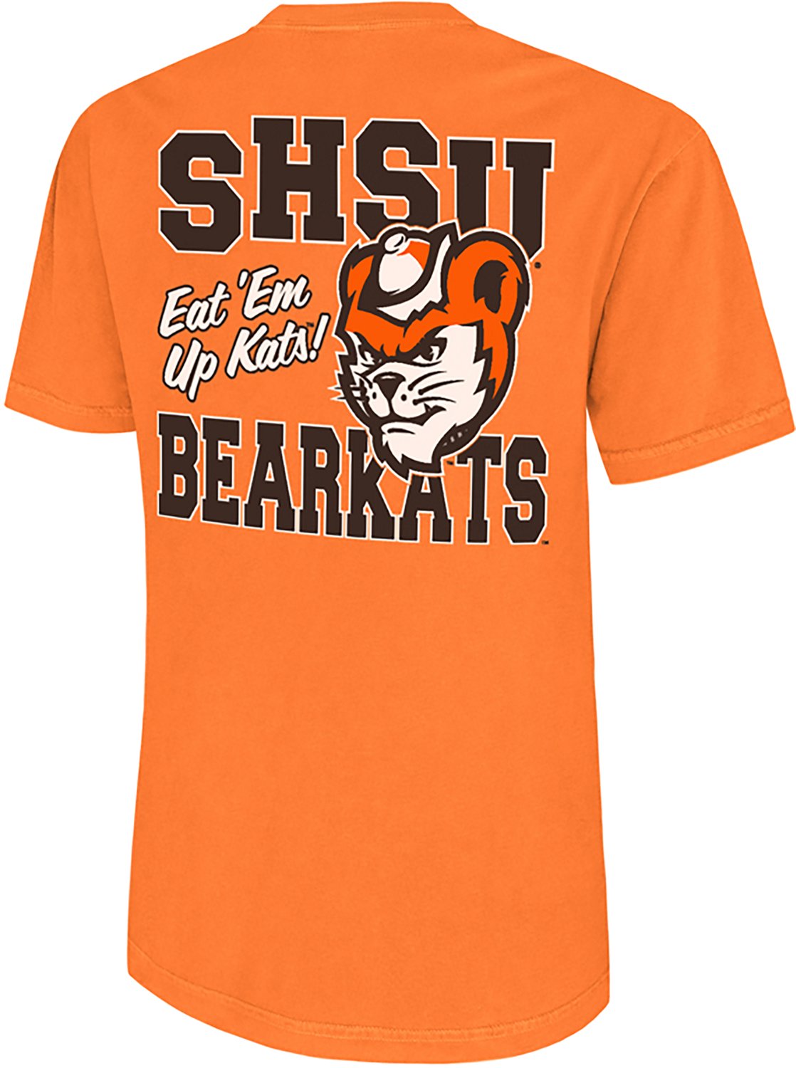 Comfort Colors Men's Sam Houston State University Eat 'Em Up Kats Mascot DS T-shirt - view number 3