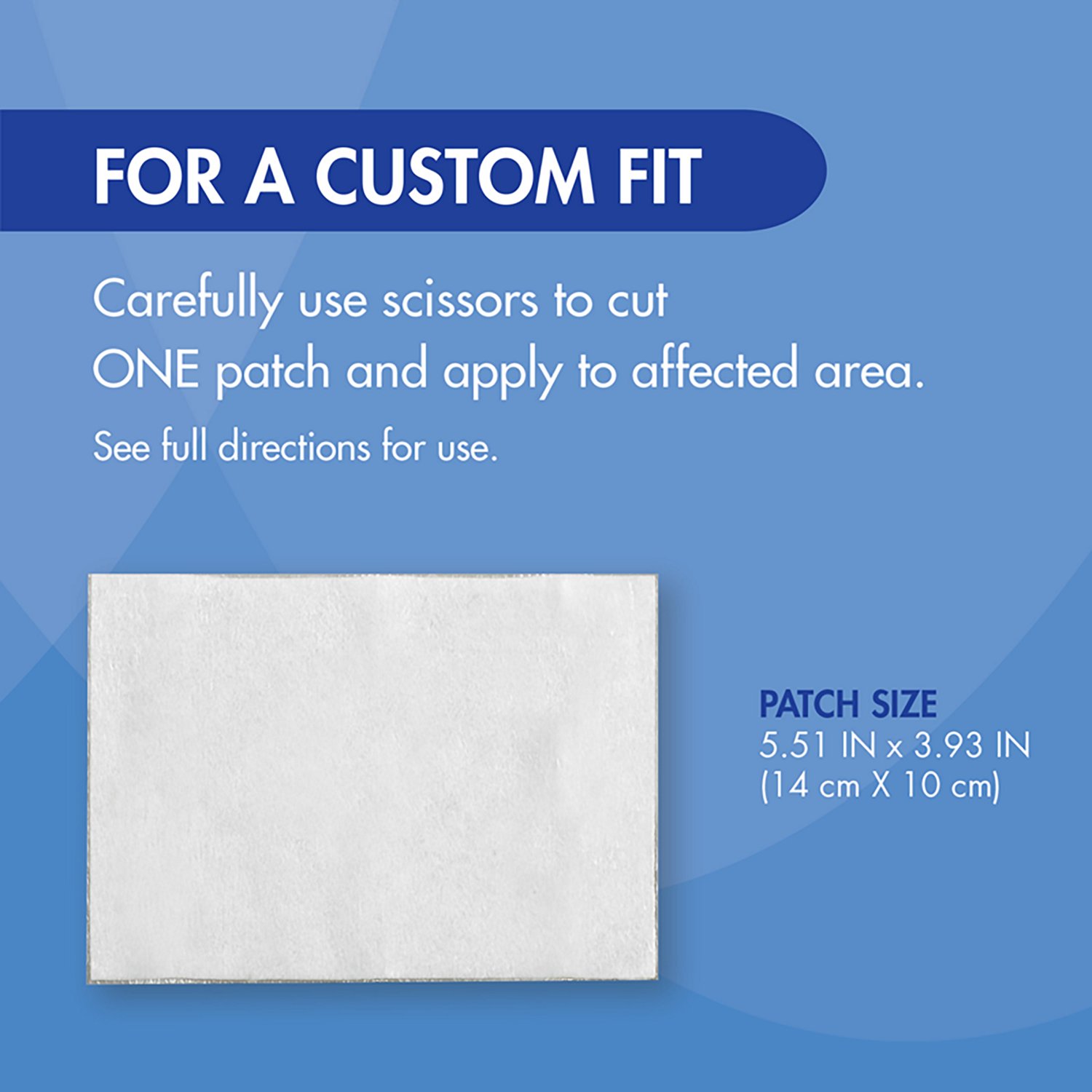 HealthWise Lidocaine Pain Relief Patch 18ct