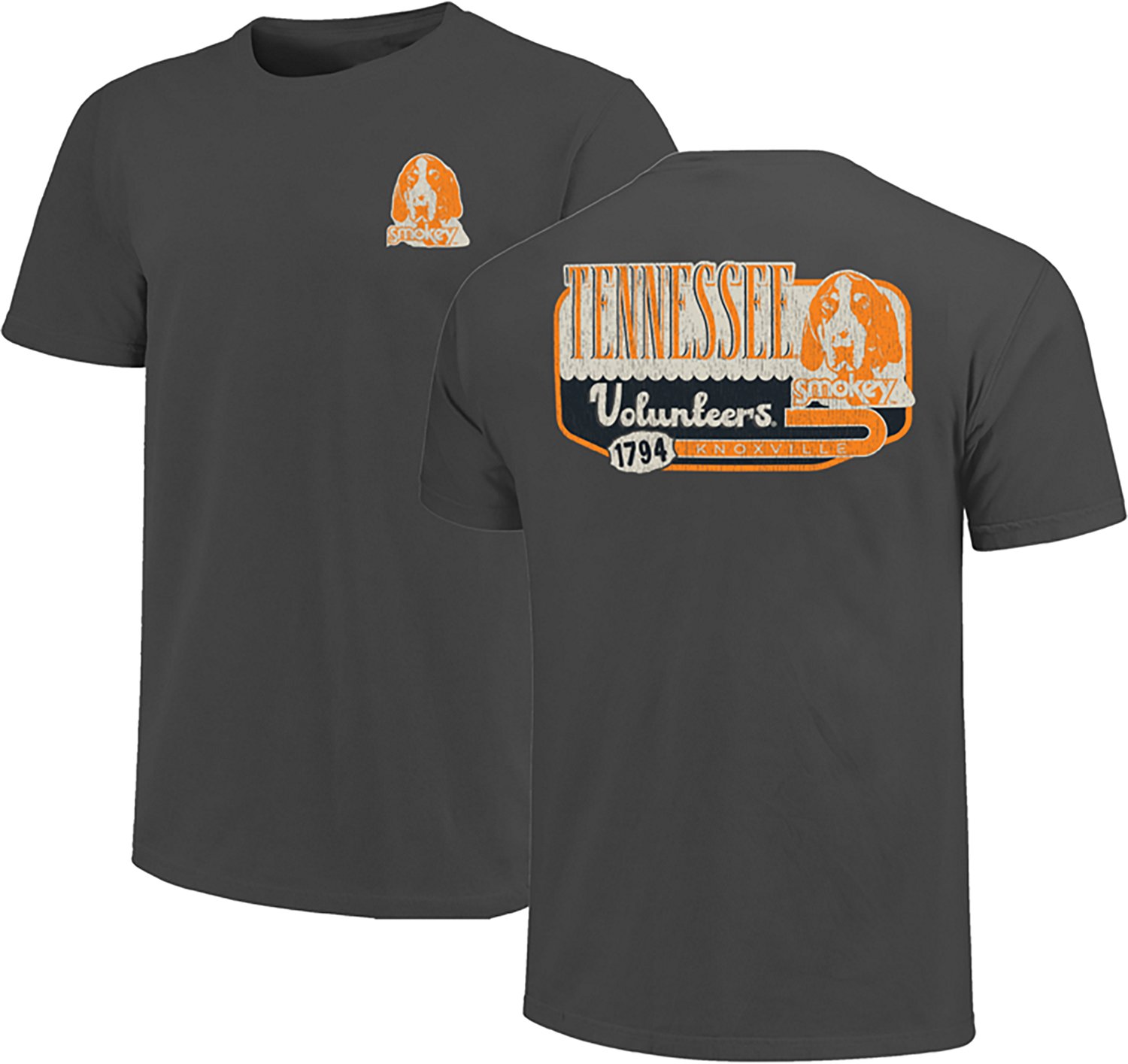 Image One Men's University of Tennessee Vintage Tin Sign DS Short Sleeve T-shirt - view number 3