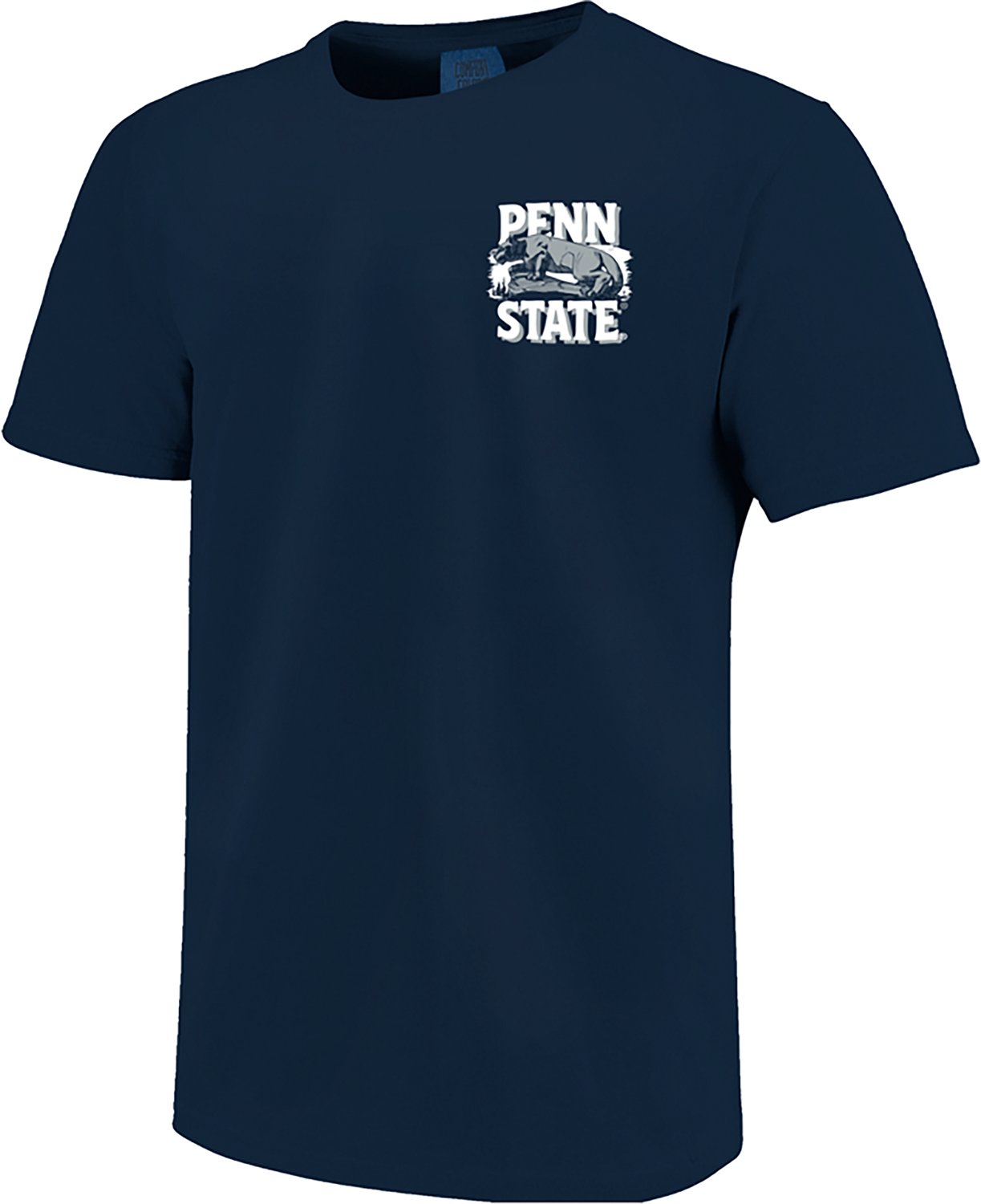 Image One Men's Penn State Statue Treeline Sunset DS T-shirt