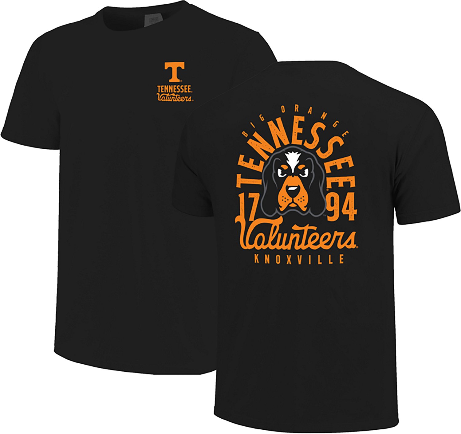 Image One Men's University of Tennessee Mascot Overlay Head DS Short Sleeve T-shirt - view number 2