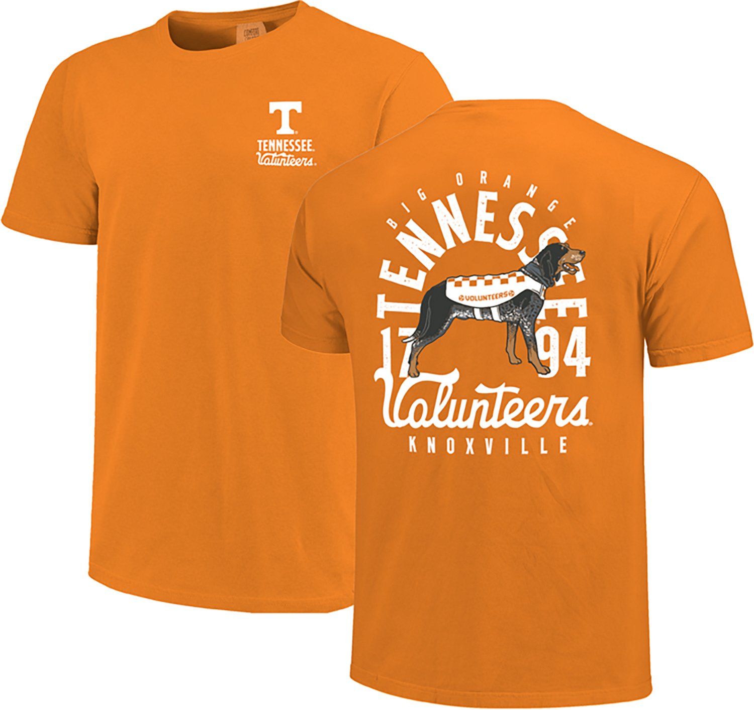 Image One Men's University of Tennessee Mascot Overlay Standing DS Short Sleeve T-shirt - view number 3