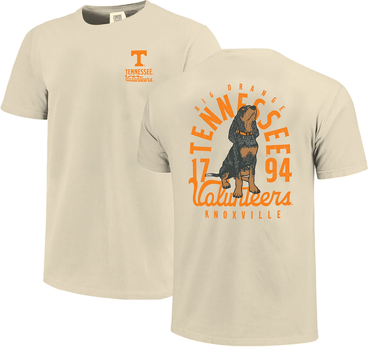 Image One Men's University of Tennessee Mascot Overlay Sitting DS Short Sleeve T-shirt - view number 3