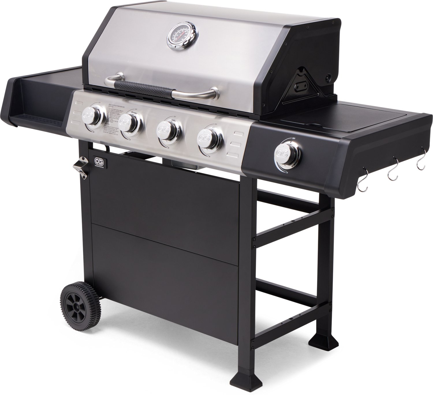 Outdoor Gourmet 4B + 1 4-Burner Liquid Propane Gas Grill