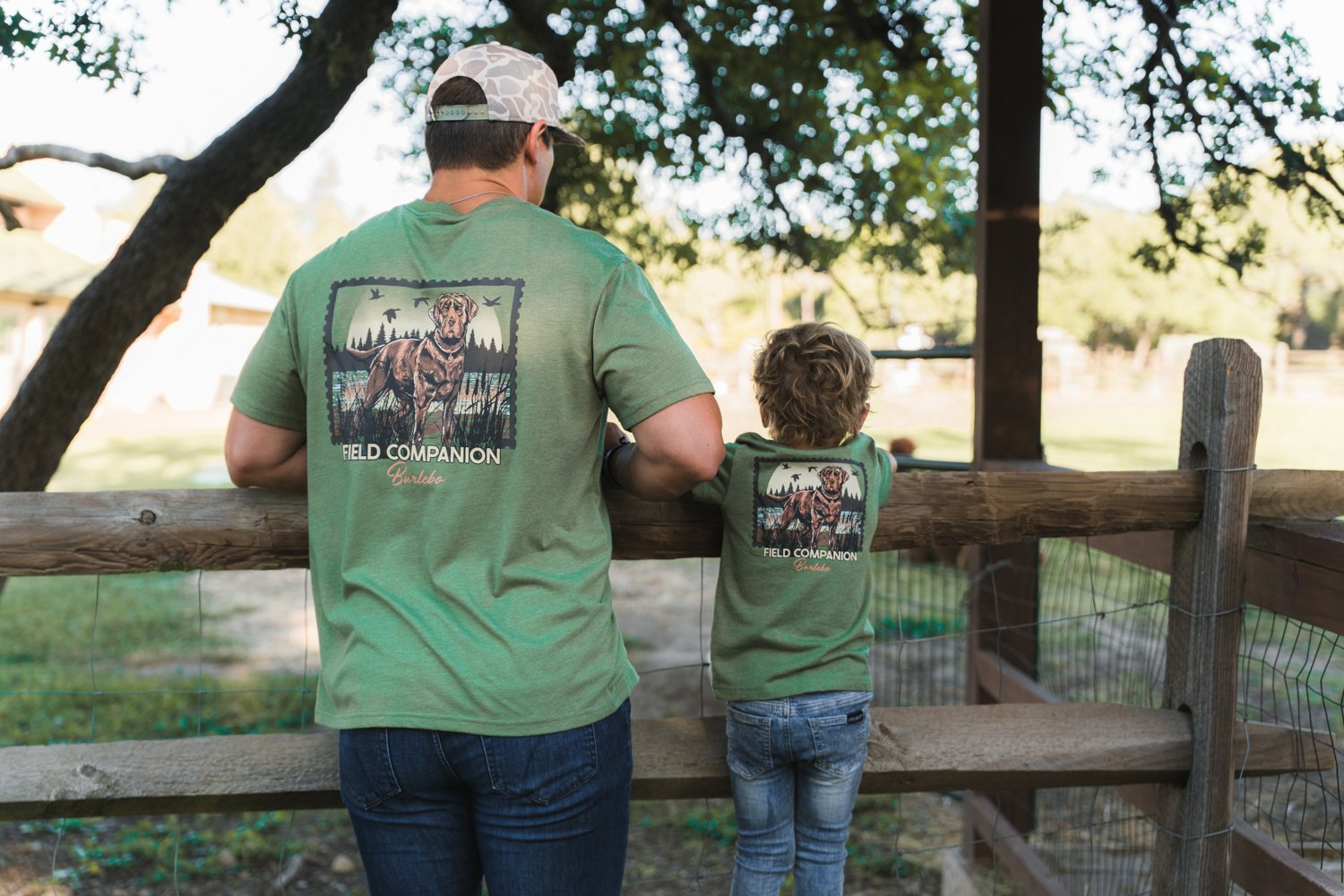 BURLEBO Boys' Duck Dog Stamp Short Sleeve T-shirt - view number 5