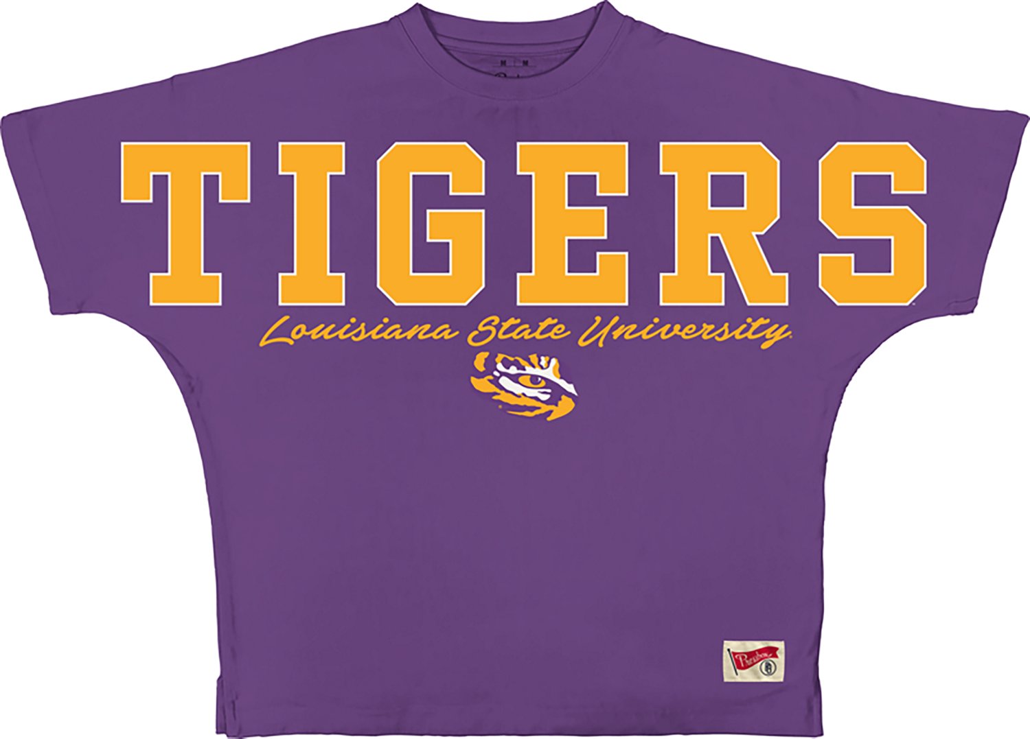 Pressbox Women's LSU Modesto Oversized Graphic T-shirt - view number 2