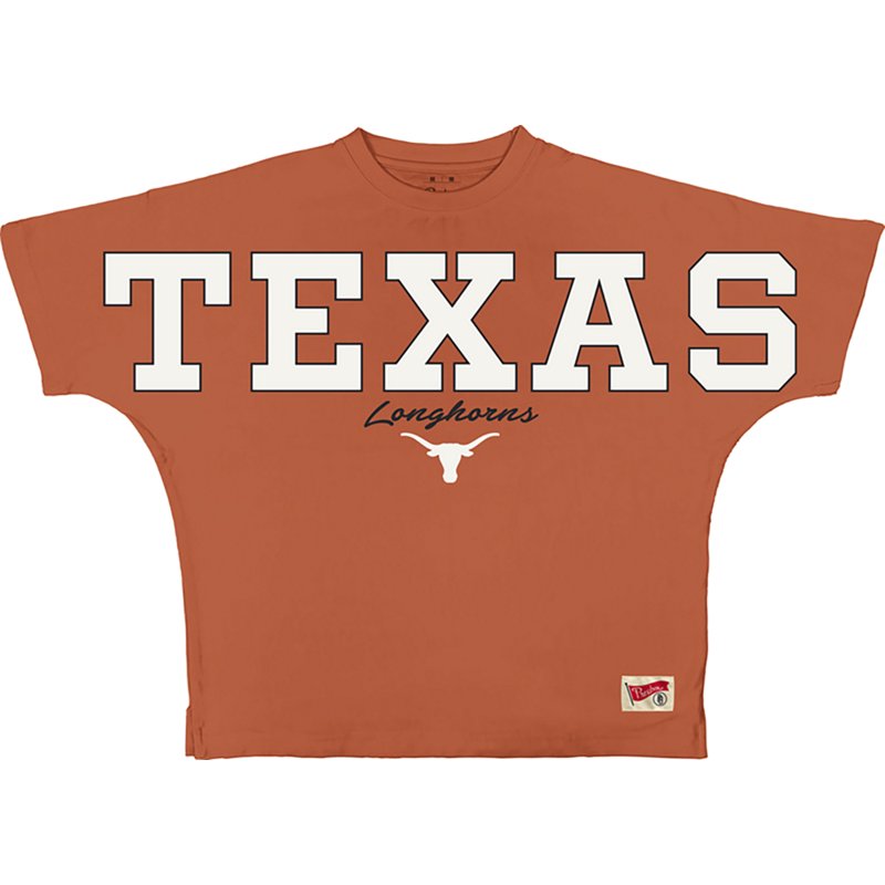 Pressbox Women's University of Texas Modesto Oversized Graphic T-shirt