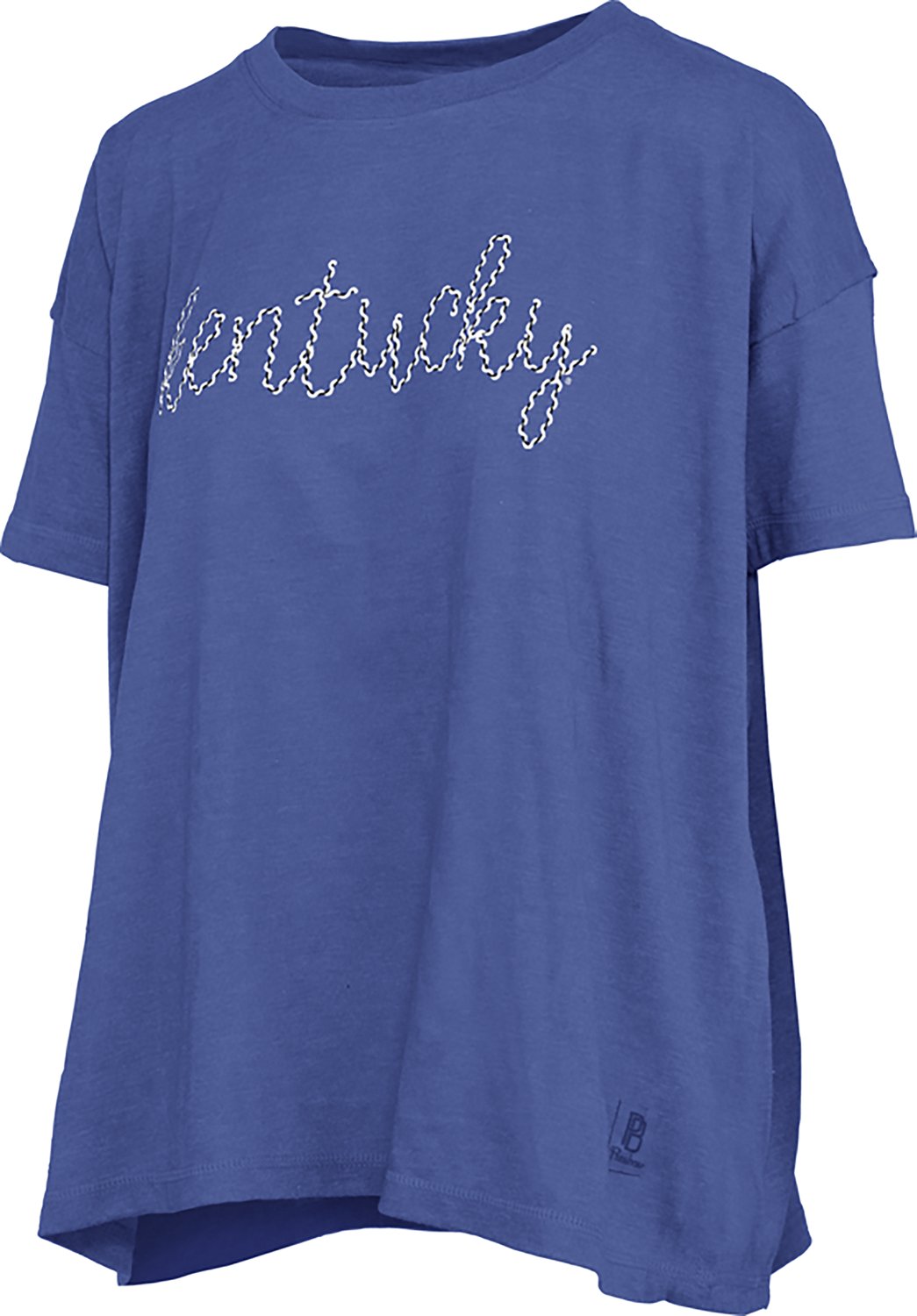 Pressbox Women's Kentucky Swirl Script Oversized Graphic T-shirt - view number 2