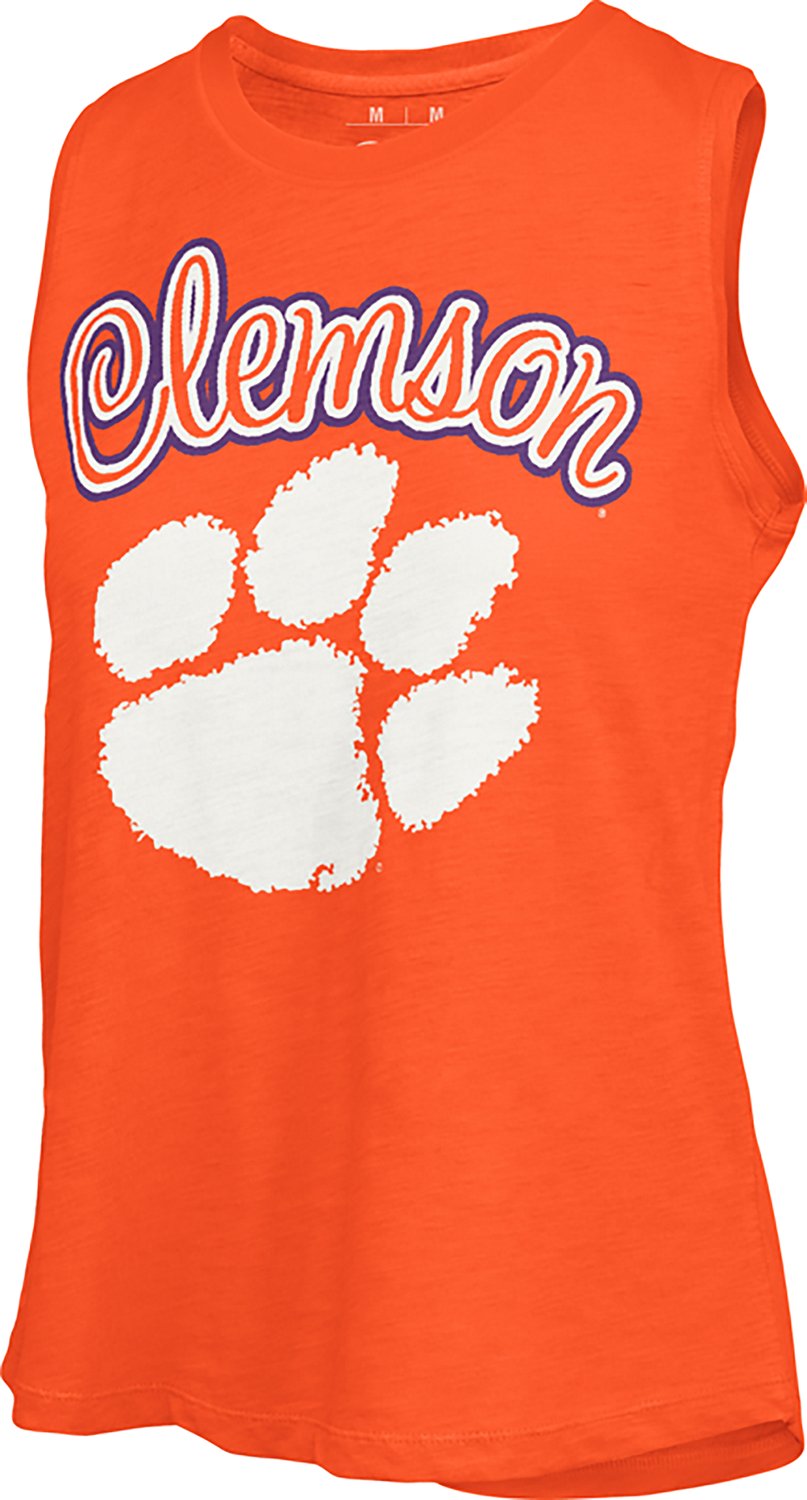 Pressbox Women's Clemson Tampa Miranda Graphic Tank Top - view number 2