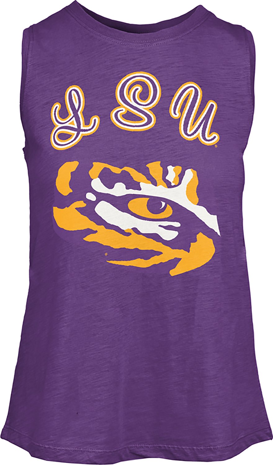 Pressbox Women's Louisiana State University Miranda Graphic Tank Top - view number 2