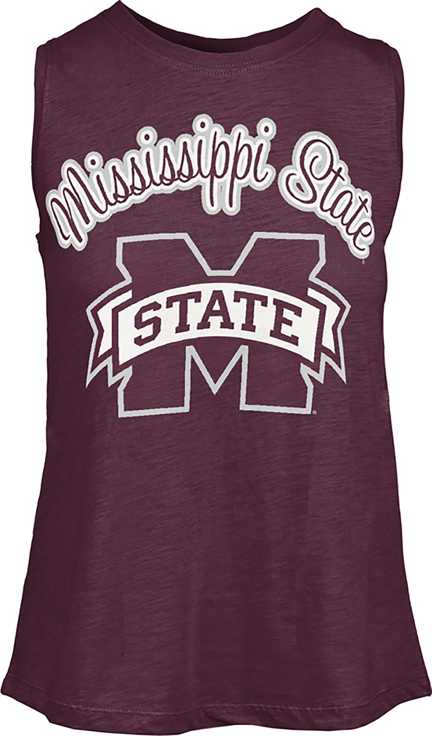 Pressbox Women's Mississippi State Tampa Miranda Graphic Tank Top - view number 2