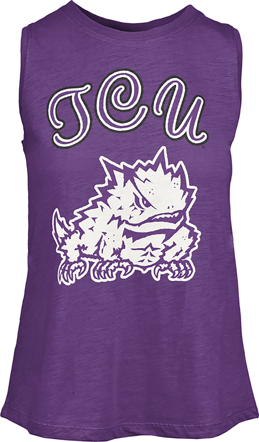 Pressbox Women's TCU Tampa Miranda Graphic Tank Top - view number 2